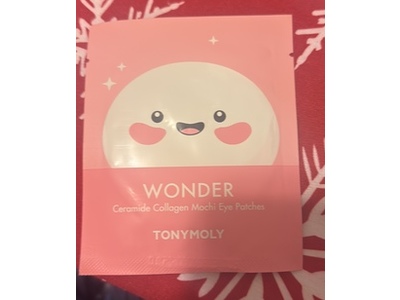 Tonymoly Ceramide Collagen Mochi Eye Patches, 0.1 oz/3 g, 1 Pair