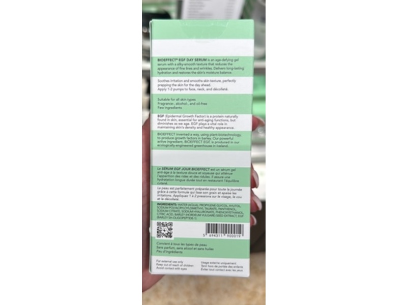 BioEffect EGF Day Serum, 1.01 fl oz/30 mL
