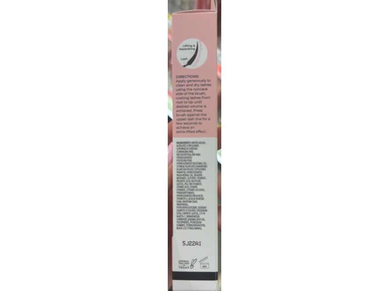 MCoBeauty UltraCurl Lifting Mascara, Black, 0.21 oz/6 g