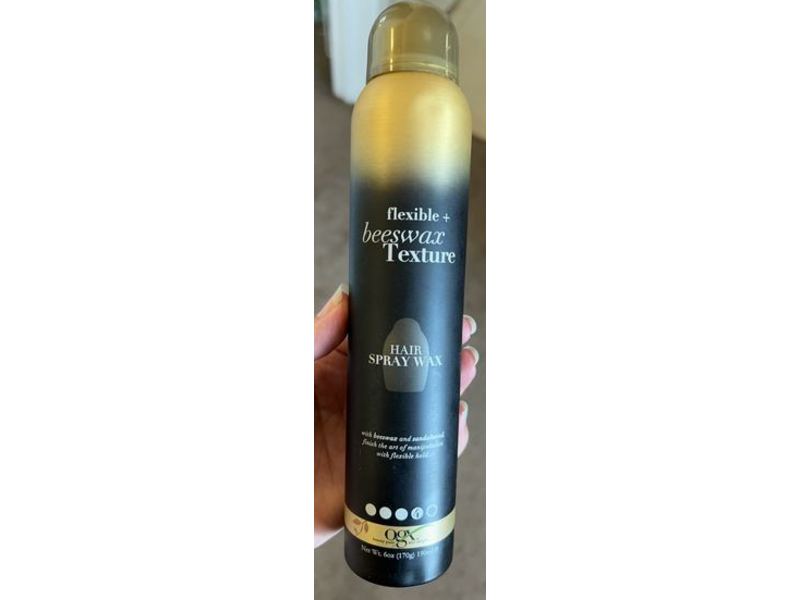 Ogx Beeswax Texture Hairspray Wax, 6 oz/190 mL