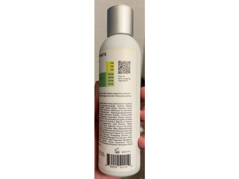 CLEARstem Vitamin Scrub, Vitamin C & B5 + Chamomile + Bamboo Pearls, 6.0 fl oz/180 mL