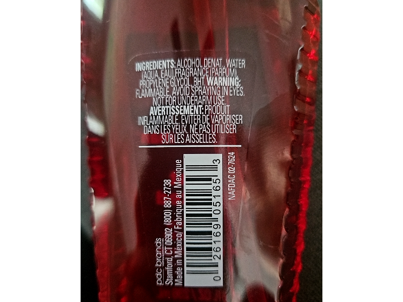 Bod Man Most Wanted Fragrance Body Spray, 8 fl oz/236 mL