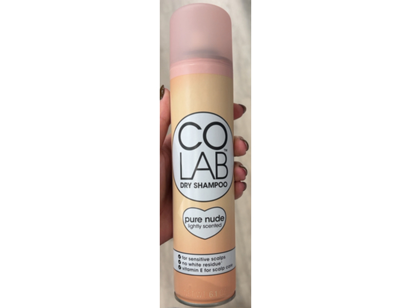 Colab Dry Shampoo, Pure Nude Lightly Scented, 6.1 oz/180 mL