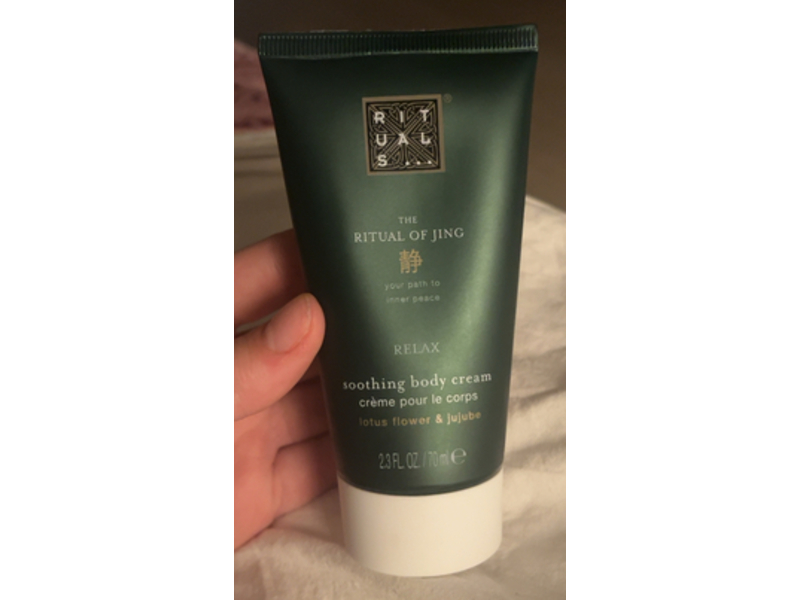 Rituals Relax The Ritual Of Jing Soothing Body Cream, Lotus Flower & Jujube, 2.3 fl oz/70 mL