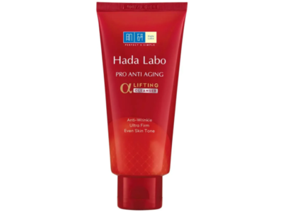 Hada Labo Pro Anti-Aging Lifting Facial Cleanser, 80 g