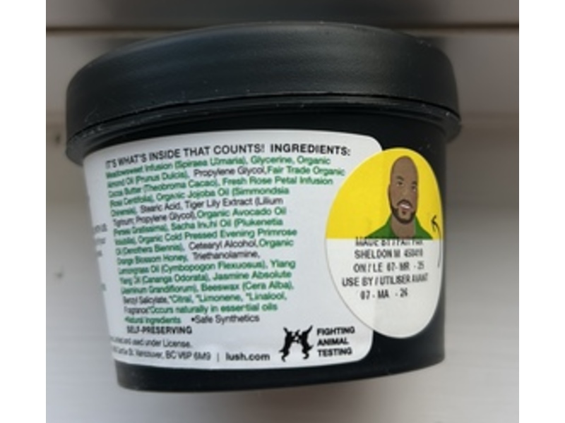 Lush Biomic Self-Preserving Body Cream, 3.5 oz/100 g