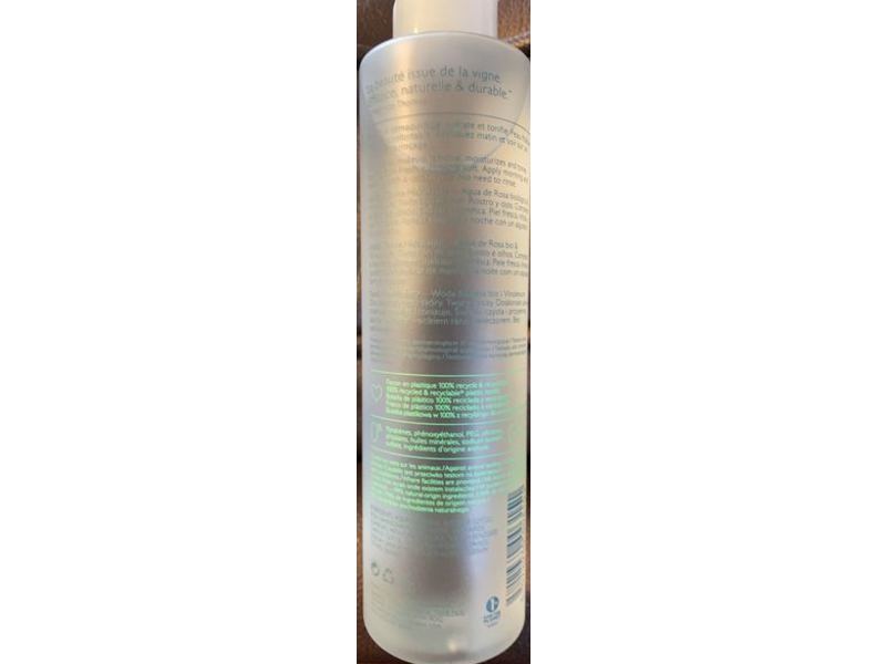 Caudalie Vinoclean Moisturizing Toner, Rose Water, 6.7 fl oz/200 mL