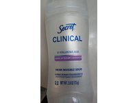 Secret Clinical 100Hr Invisible Solid Antiperspirant/Deodorant, Hyaluronic Acid + Clean Lavender, 2.6 oz/73 g - thumbnail 2