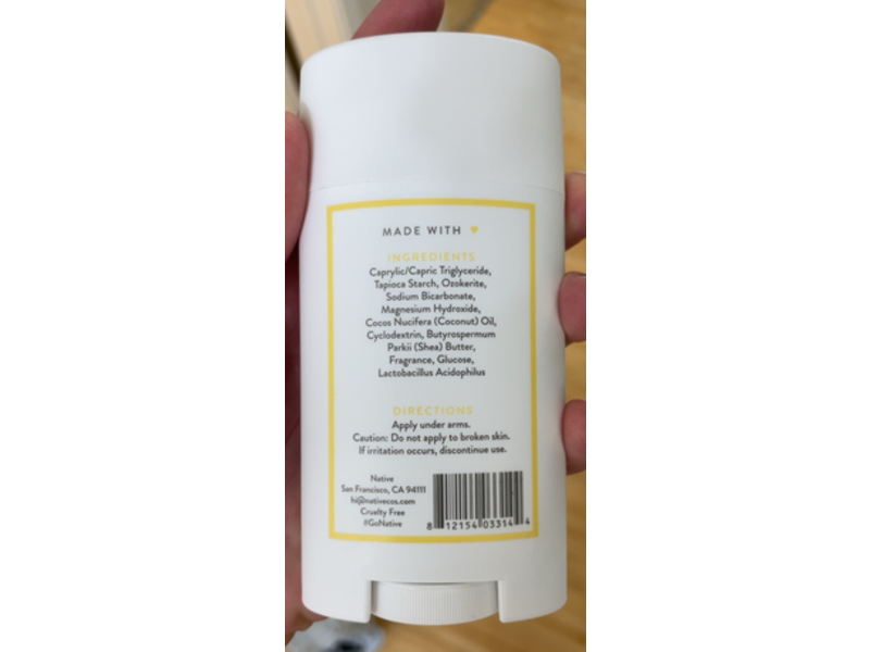 Native Deodorant, Buttercream & French Vanilla, 2.65oz/75 g