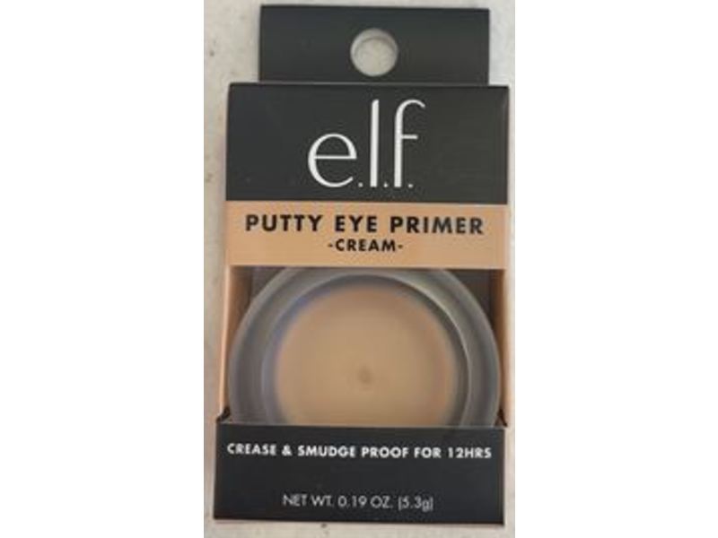Elf Cosmetics Putty Eye Primer, Cream, 0.19 oz/5.3 g
