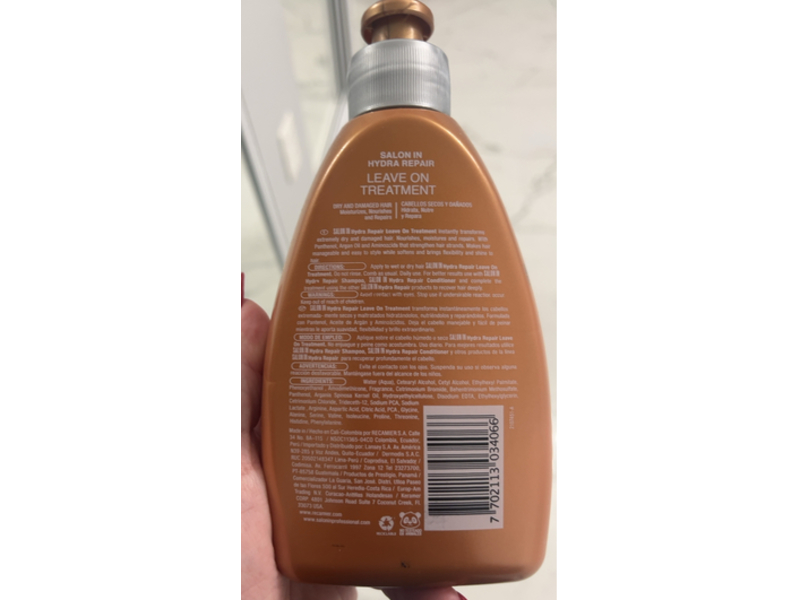 Recamier Salon In +Pro Hydra Repair Leave On Treatment, 10.1 fl oz/300 mL