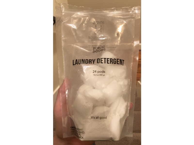 Public Goods Laundry Detergent, 24 Pods