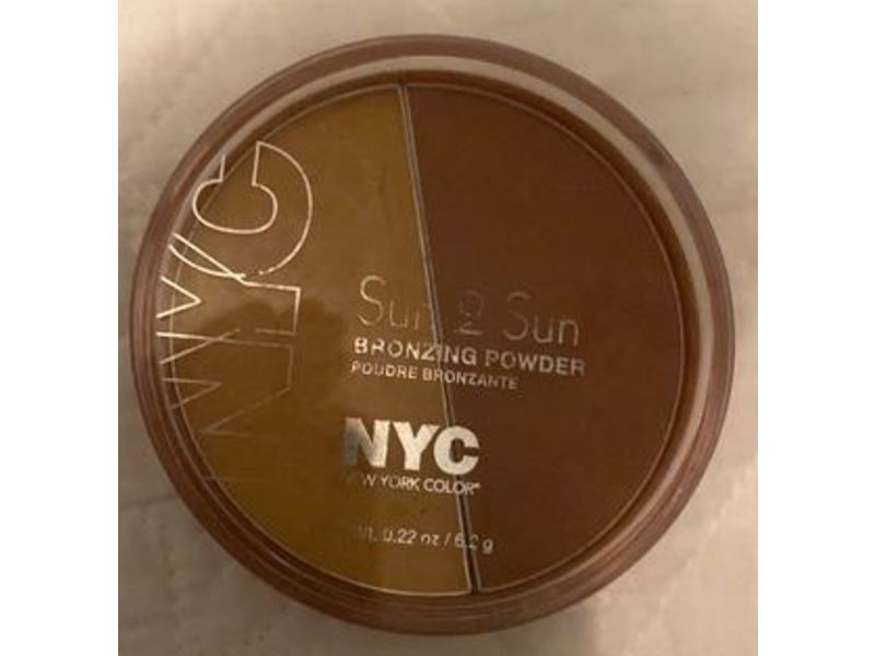 Nyc New York Color Sun 2 Sun Bronzing Powder, Bronze Gold, 0.22 oz/6.2 g