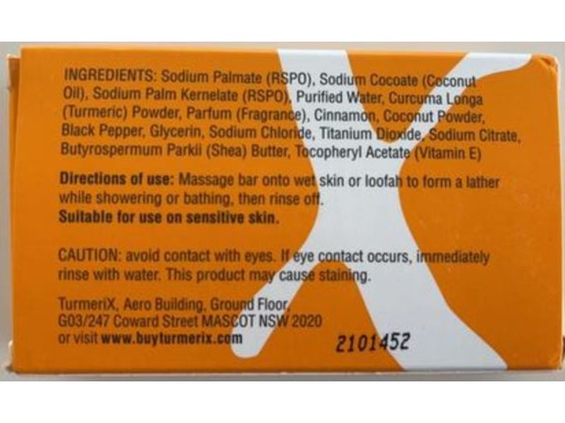 TmX Factor Soap, Turmeri, 100 g