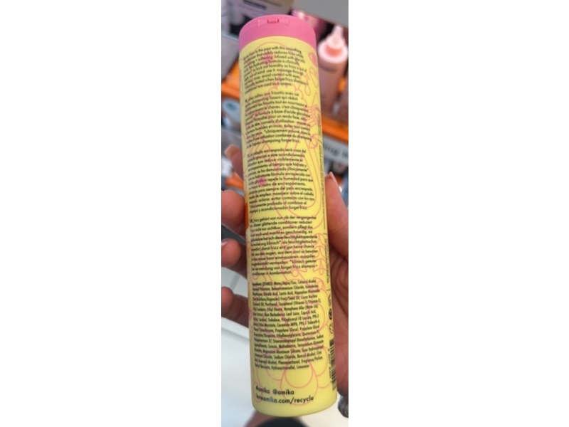 Amika Forget Frizz Anti-Frizz Conditioner, 9.2 fl oz/275 mL