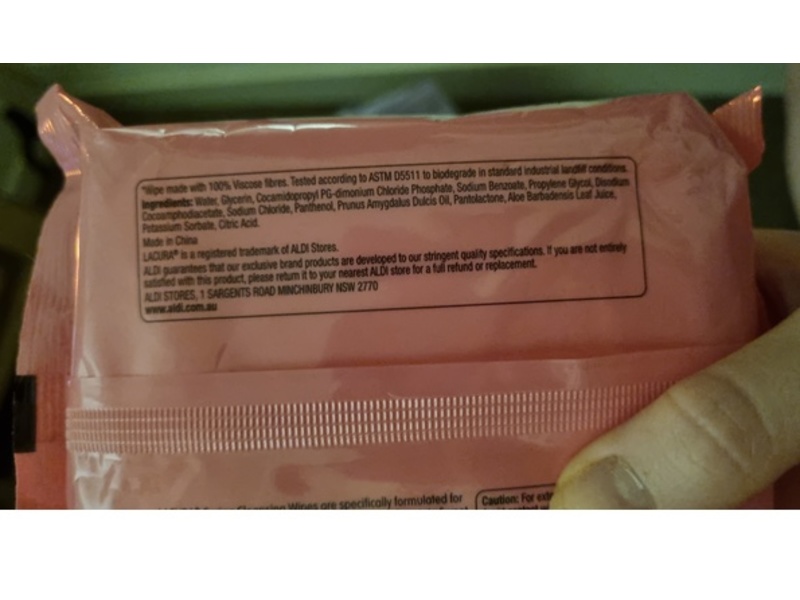 Lacura Caring Cleaning Wipes, 30 Count