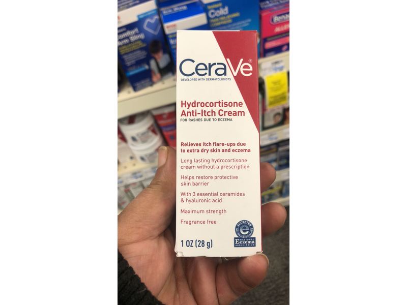 CeraVe Hydrocortisone Anti-Itch Cream, 1 oz