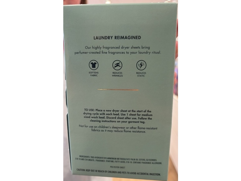 White Barn Fabric Care Dryer Sheets, Moonlit Goddess, 40 Count