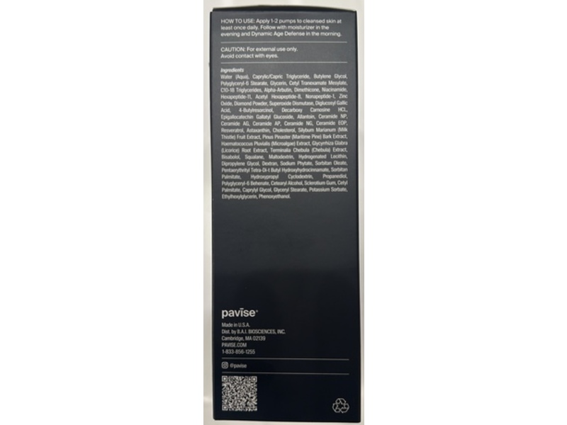 Pavise Bioadaptive Stress Repair, 1.0 fl oz/30 mL