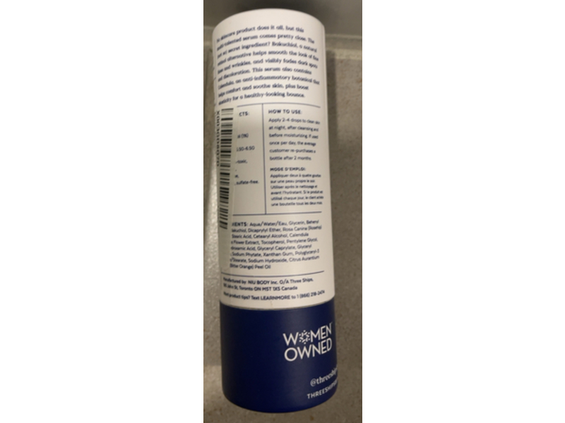 Three Ships Skin Hero Bio-Retinol Serum, Dry/Normal, 1 fl oz/30 mL