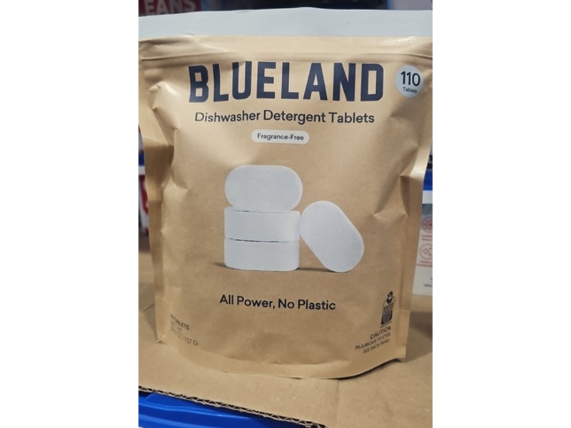 Blueland Dishwasher Detergent Tablets, 260 oz/737 g Count 110.