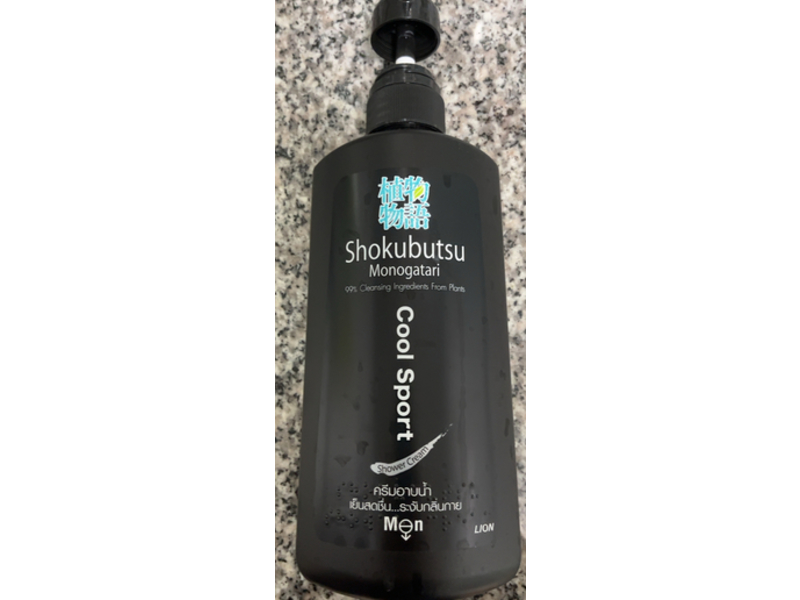 Shokubutsu Monogatari Shower Cream, Cool Sport, 500 mL