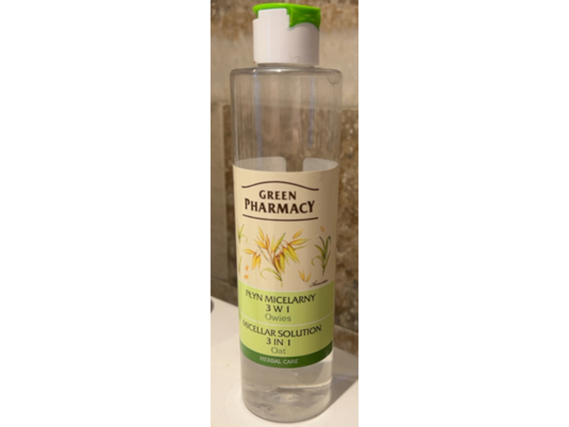 Green Pharmacy 3 In 1 Micellar Solution, 8.45 fl oz/250 mL