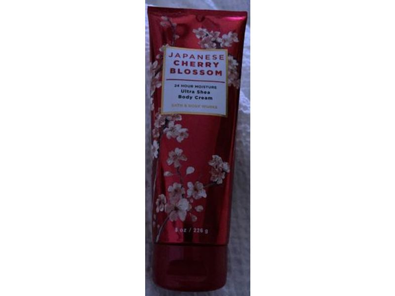 Bath & Body Works Ultra Shea Body Cream, Japanese Cherry Blossom, 8 oz/226 g