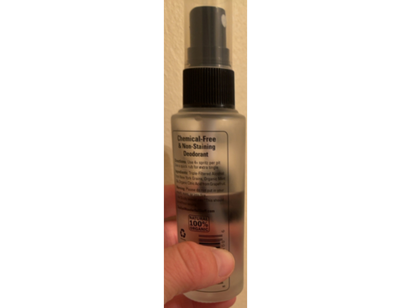 Scullys Original 12 Hour Deodorant, Mint, 2 fl oz/55 mL