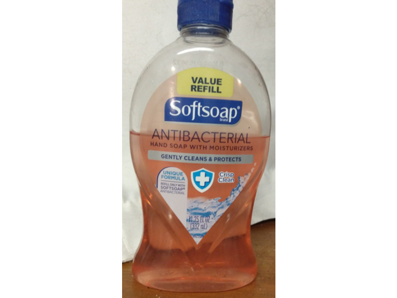 Softsoap Antibacterial Hand Soap, Gently Cleans & Protects, 11.25oz / 332mL