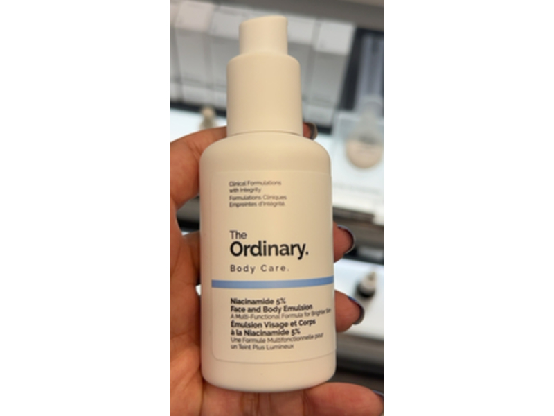 The Ordinary Body Care Niacinamide 5% Face & Body Emulsion, 3.4 fl oz/100 mL