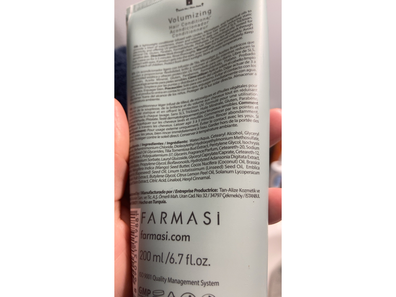 Dr.C.Tuna Volumizing Hair Conditioner, 6.7 fl oz/200 mL