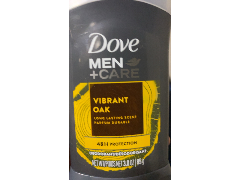 Dove Men + Care Deodorant, Vibrant Oak, 3.0 oz/85 g