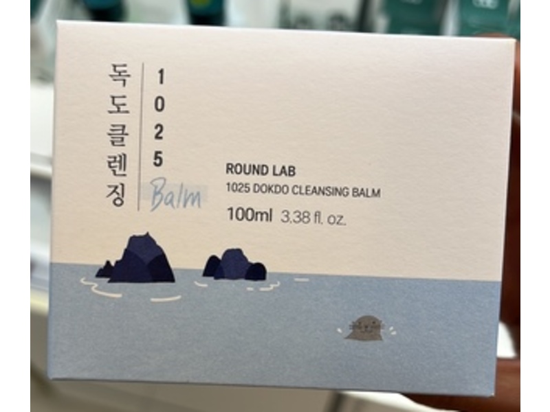 Round Lab 1025 Dokdo Cleansing Balm, 3.38 fl oz/100 mL
