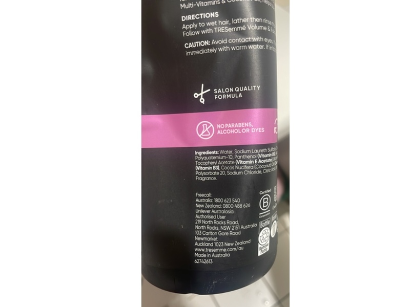 TREsemme Volume & Fullness Shampoo, Lightweight Volume & Lift, 940 mL