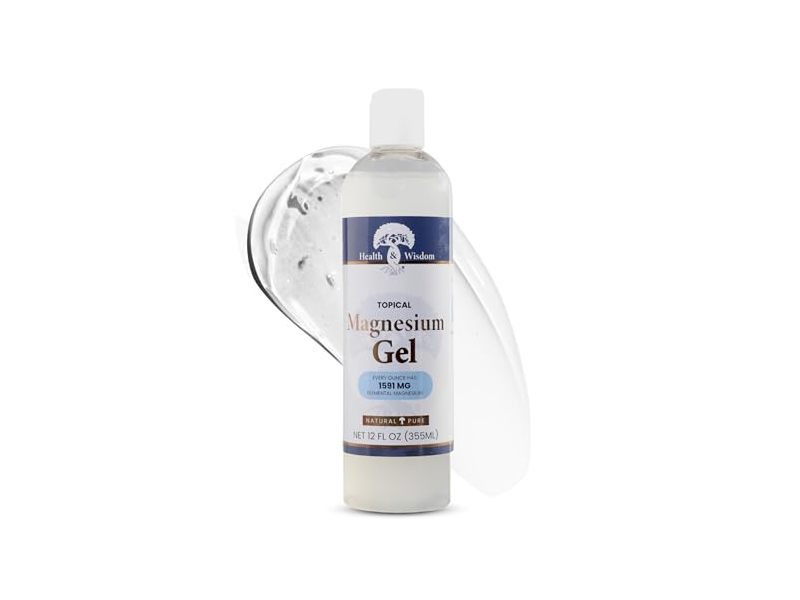 Health & Wisdom Inc Magnesium Gel, Seaweed Extract, 12 fl oz/355 mL