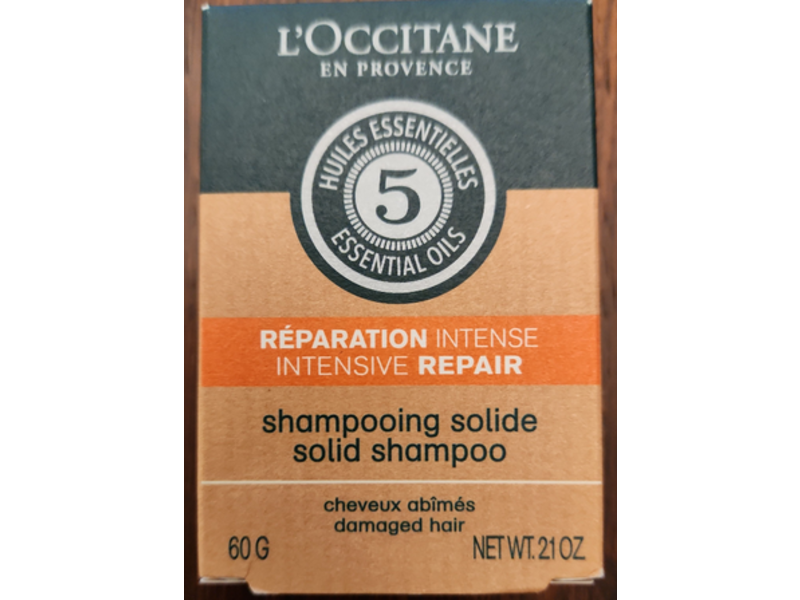 L'Occitane Intensive Repair Solid Shampoo, 2.1 oz/60 g