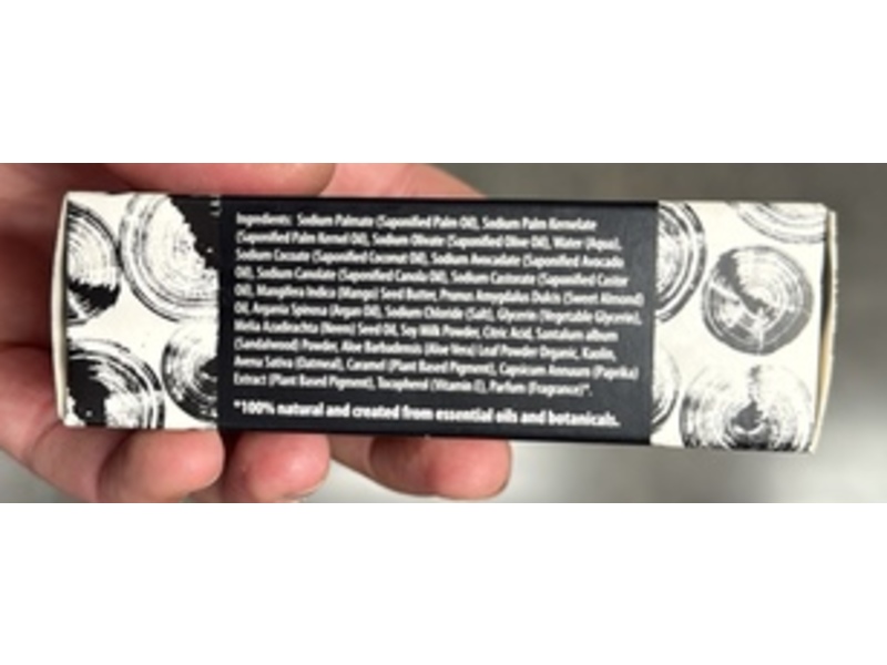 One With Nature One Bar Shave & Shower, Sandalwood Scent, 3.5 oz/100 g