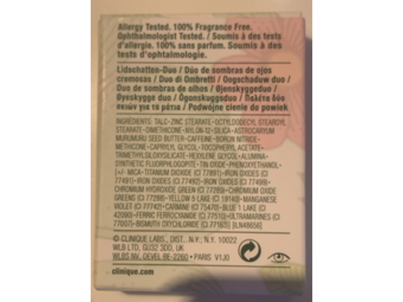 Clinique All About Shadow Duo, 06 Neutral Territory, 0.07 oz/2.2 g