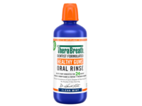 Thera Breath Healthy Gums Oral Rinse, Clean Mint, 33.8 fl oz/1 L - thumbnail 1