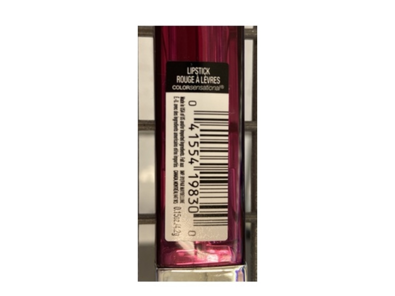 Maybelline New York Sensational Lipstick, 105 Pink Wink, 0.15 fl oz/4.2 g