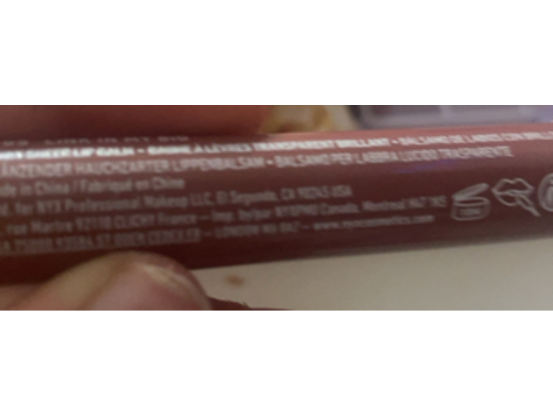 NYX Professional Makeup Fat Oil Slick Click Shiny Lip Balm, Link in Bio, 0.07 oz/2 g