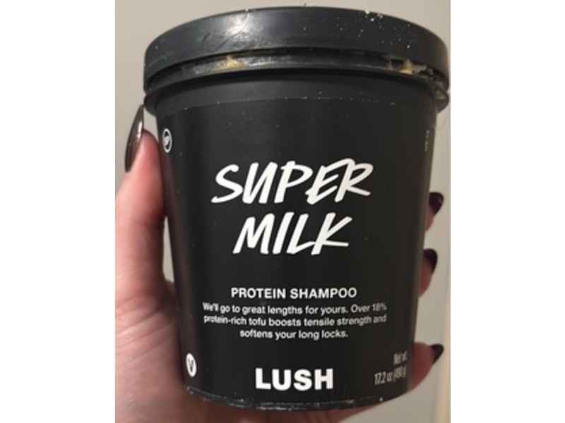 Lush Super Milk Protein Shampoo, 17.2 fl oz/490 g