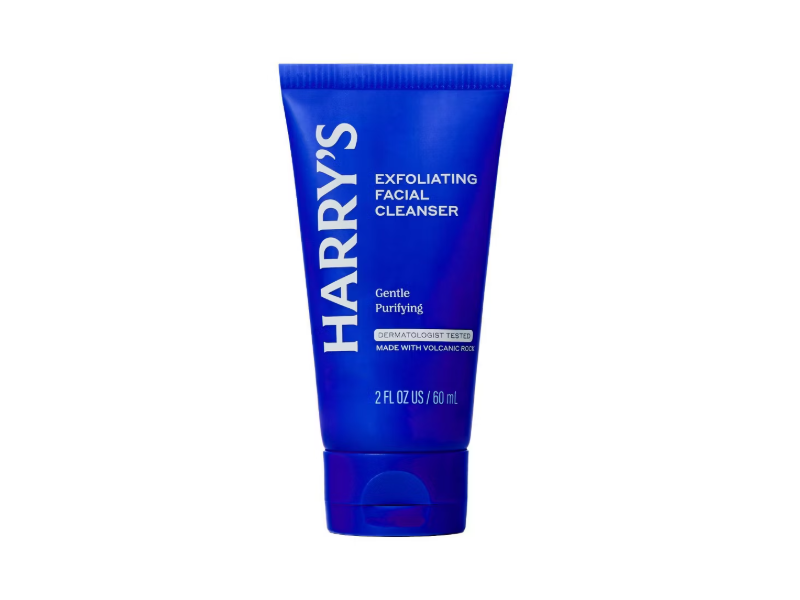 Harry's Exfoliating Facial Cleanser, 2 fl oz/60 mL