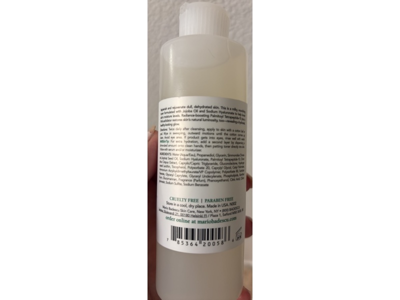 Mario Badescu Skincare Hydrating Glow Toner, Jojoba & PHA, 8 fl oz/236 mL