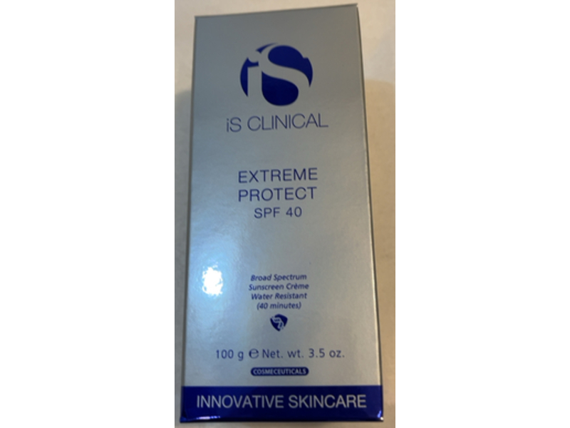 iS Clinical Extreme Protect Sunscreen Creme, SPF 40, Translucent, 3.5 oz/100 g
