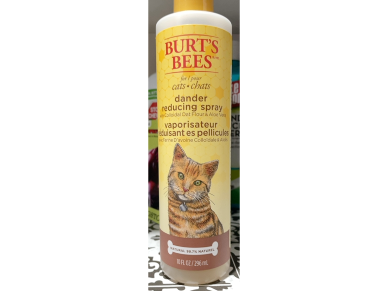 Burt's Bees Cat Dander Reducing Spray, 10 fl oz/296 mL