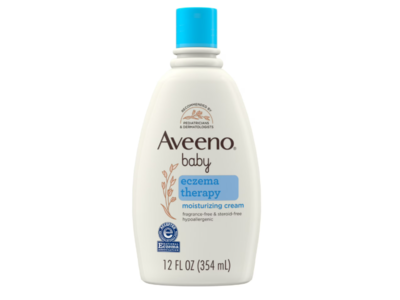 Aveeno Baby Eczema Therapy Daily Moisturizing Cream, 12 fl oz/354 mL