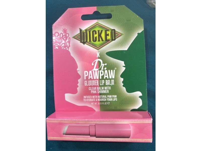 Dr. PawPaw Wicked Glimmer Lip Balm, 0.1 fl oz/3 g