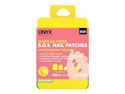 Onyx Professional Hard as Hoof S.O.S Nail Patches, 20 Count
